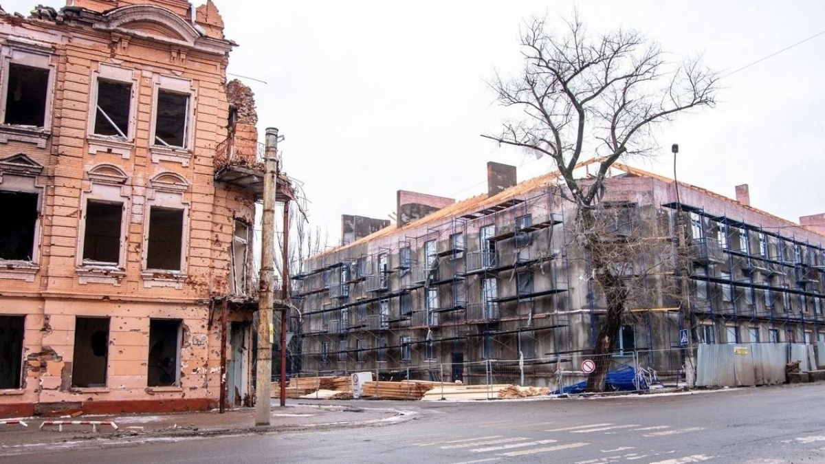 Реконструкція окупованого Маріуполя перетворилася на бізнес для кремлівських компаній