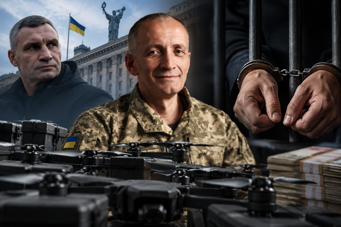 Після арешту у справі про дрони командир 112-ї бригади ТрО опинився в одній камері з росіянами Після арешту у справі про дрони командир 112-ї бригади ТрО опинився в одній камері з росіянами