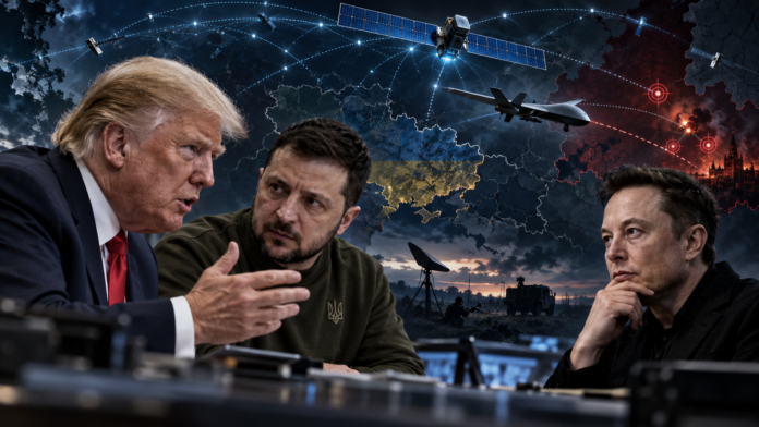 Україна попросила Starlink для ударів по Росії: Трамп несподівано переадресував питання Маску