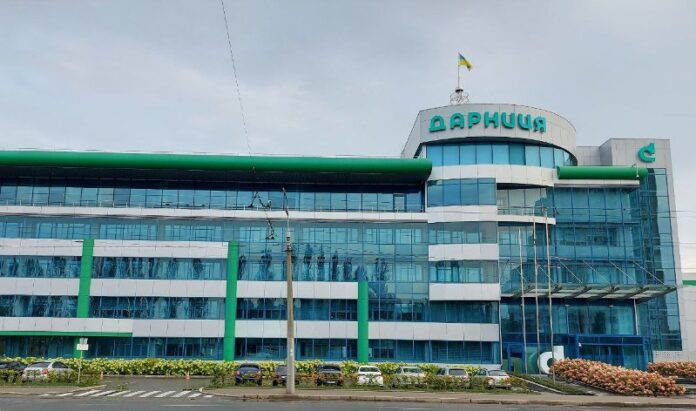 РФ втретє за кілька днів атакувала фармкомпанію «Дарниця» у Києві РФ втретє за кілька днів атакувала фармкомпанію «Дарниця» у Києві